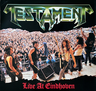TESTAMENT - Live at Eindhoven album front cover vinyl record